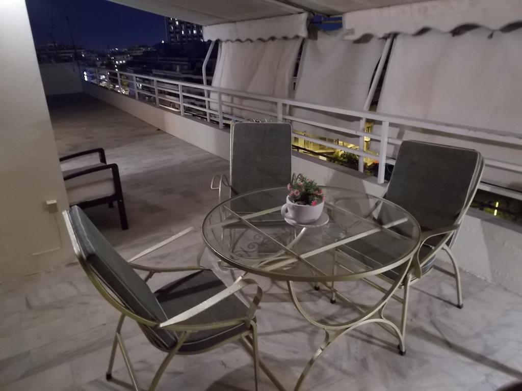 Top Floor Studio Near Metro&View&200Mbps Athens Ngoại thất bức ảnh