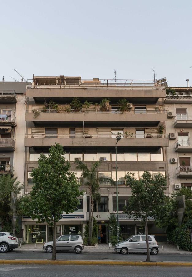 Top Floor Studio Near Metro&View&200Mbps Athens Ngoại thất bức ảnh